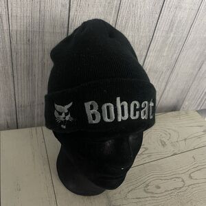 Bobcat OSFM Acrylic Winter Beanie w/ Embroidered Logo Adult One Size - Black